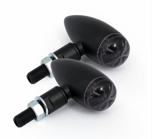 Highsider LED-Blinker Micro Bullet schwarz